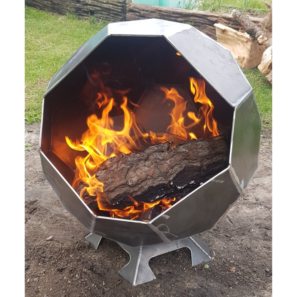 Fire Pit Ball-dxf files cut ready for cnc machines-dxfforcnc.com