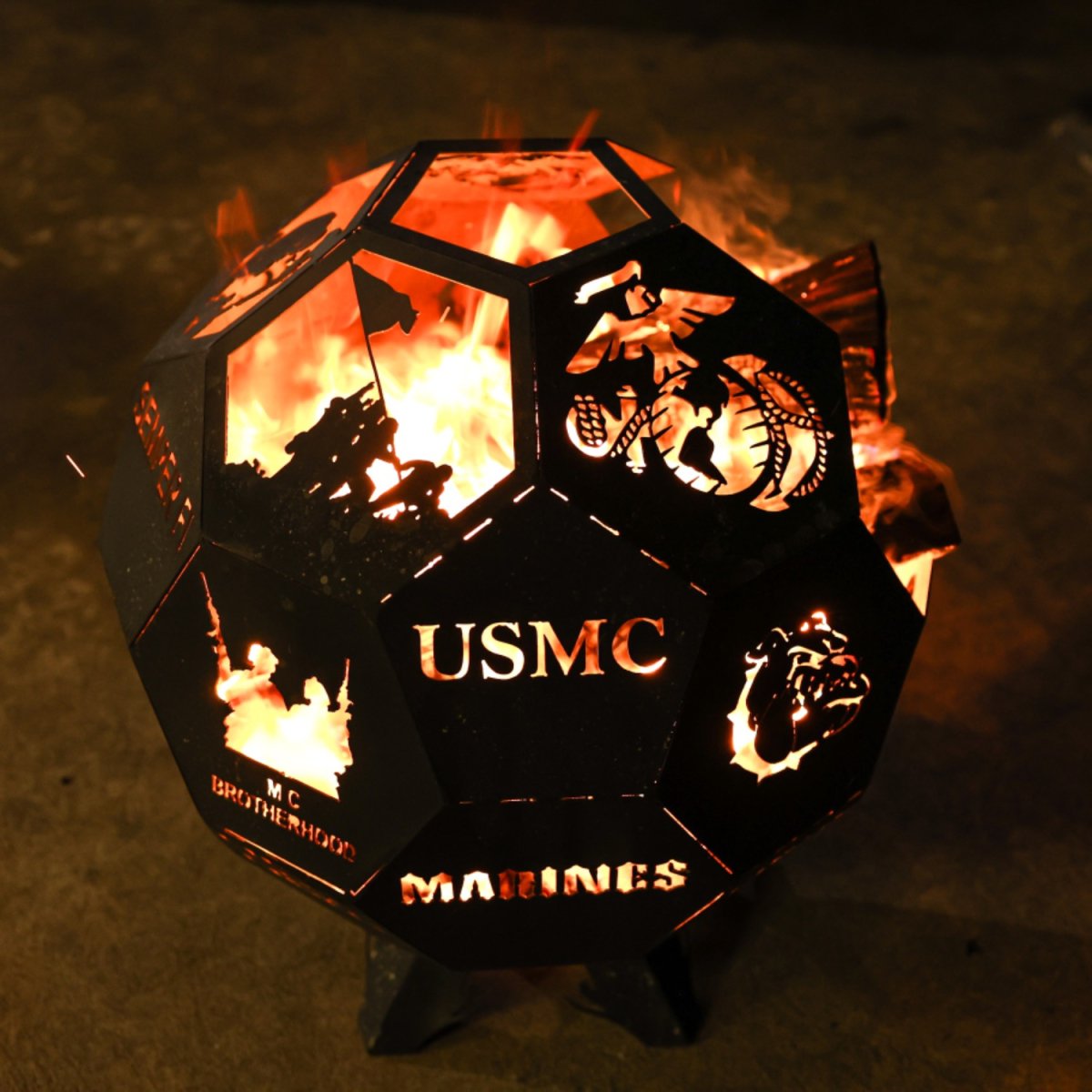 Fire Pit Ball - DXFforCNC.com