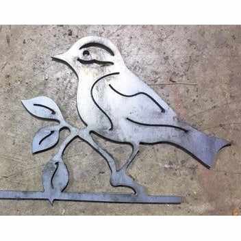 Free Bird on Branch- DXF files Cut Ready CNC Designs - DXFforCNC.com