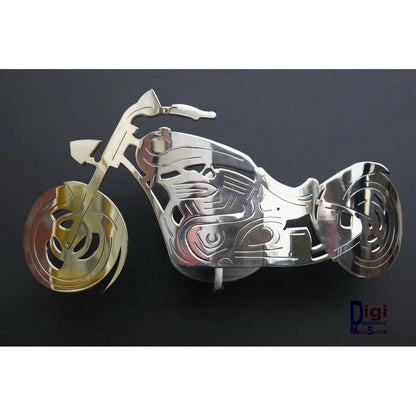 Motorcycle and Chopper Bike Package-DXF files Cut Ready CNC Designs