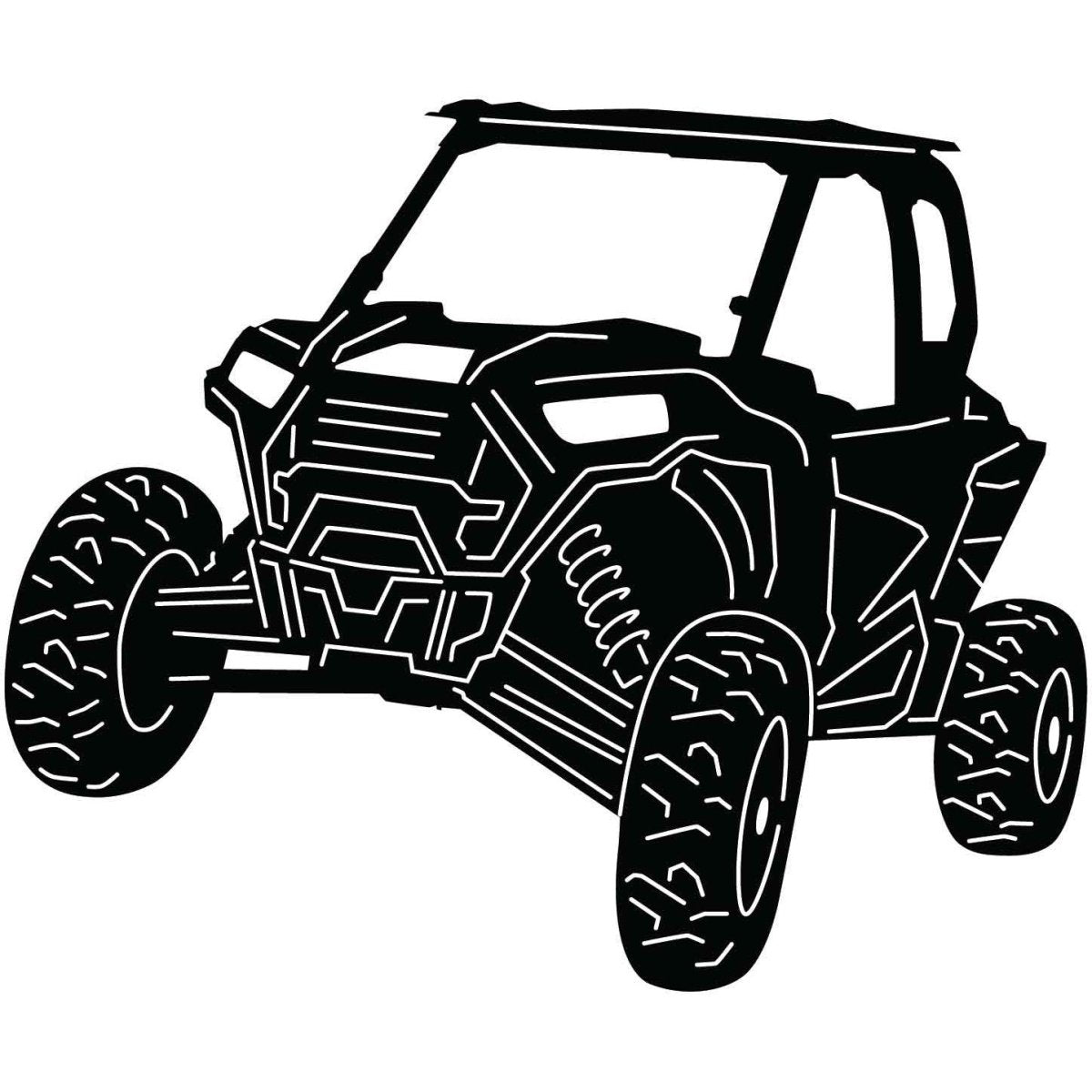 ATV and UTV 02 DXF File Cut Ready for CNC