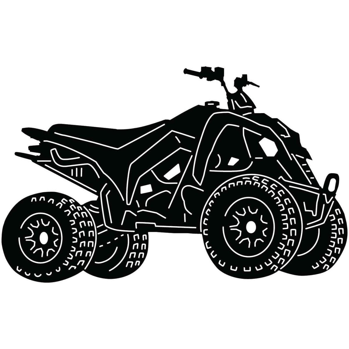 ATV and UTV 03 DXF File Cut Ready for CNC