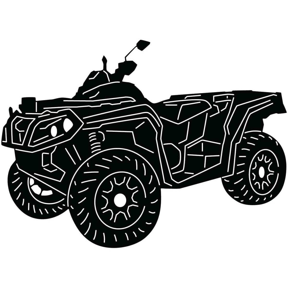 ATV and UTV 07 DXF File Cut Ready for CNC