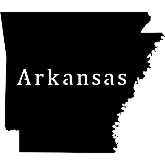 Arkansas USA State Map