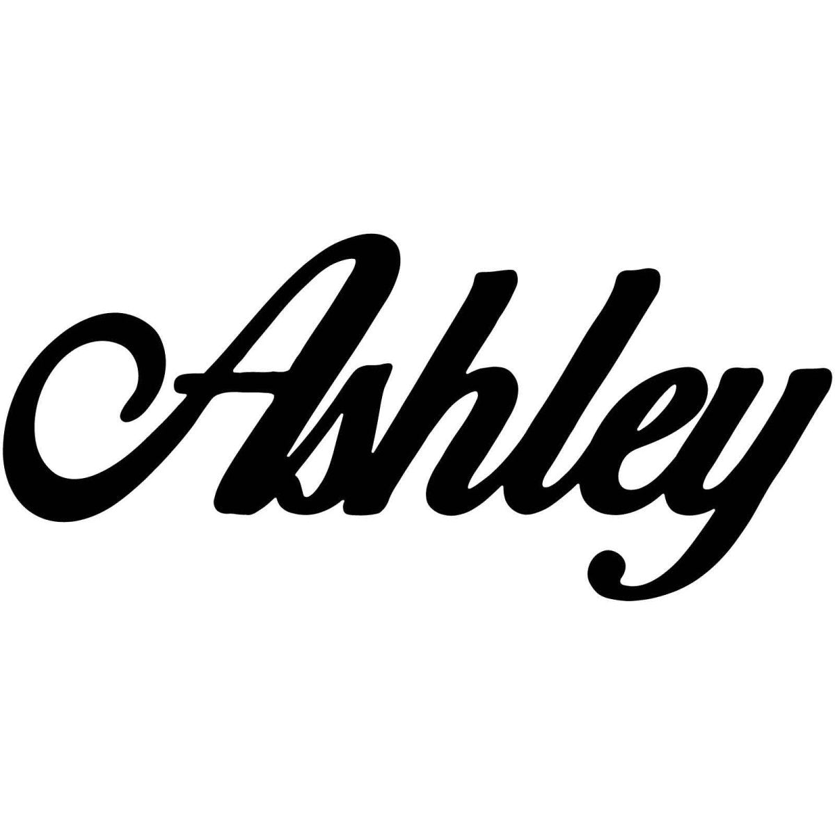 Ashley Name DXF File Cut Ready for CNC