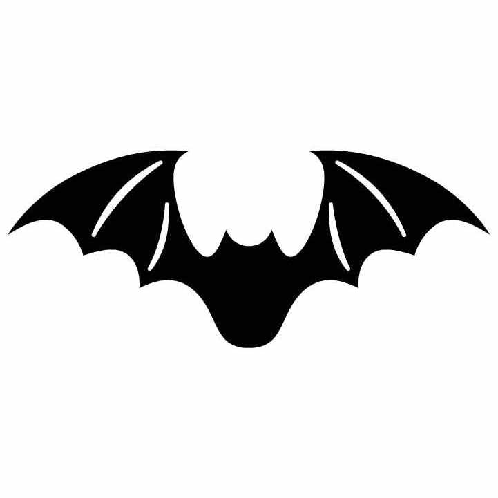 Bat Flying 02 Free DXF File for CNC Machines-DXFforCNC.com