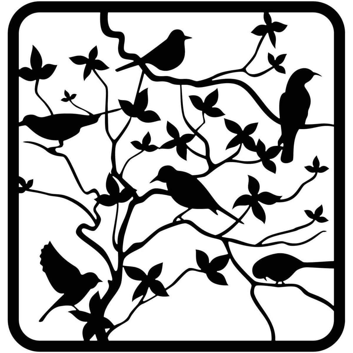 Birds and branches Frame