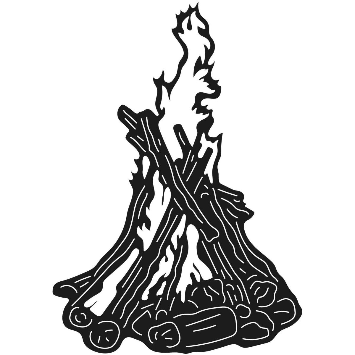 Bonfire 19 DXF File Cut Ready for CNC