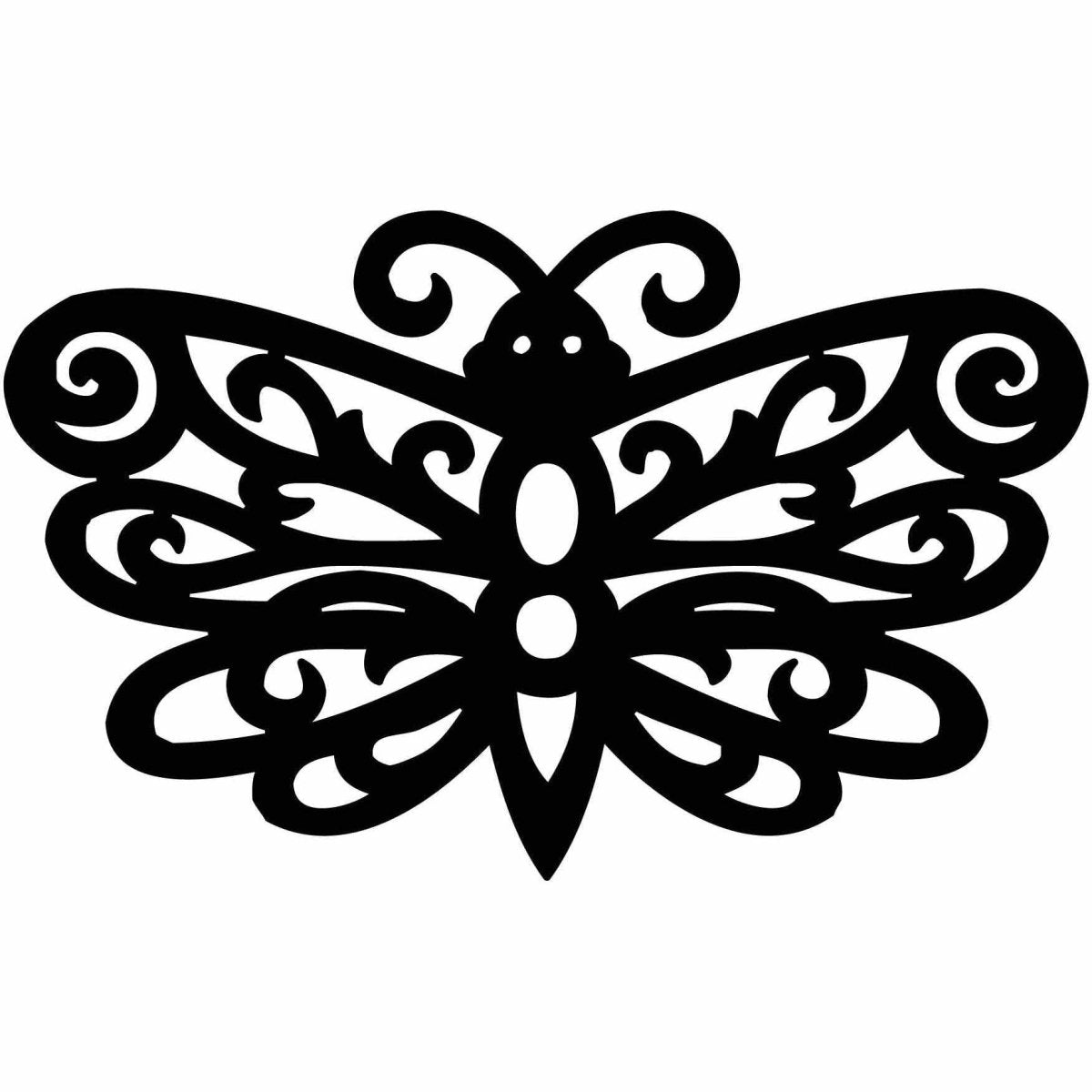 Butterfly Ornaments Decor-DXF files Cut Ready CNC Designs-dxfforcnc.com