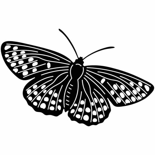 Butterfly Ornaments Decor Free-DXF files cut ready for CNC-DXFforCNC.com