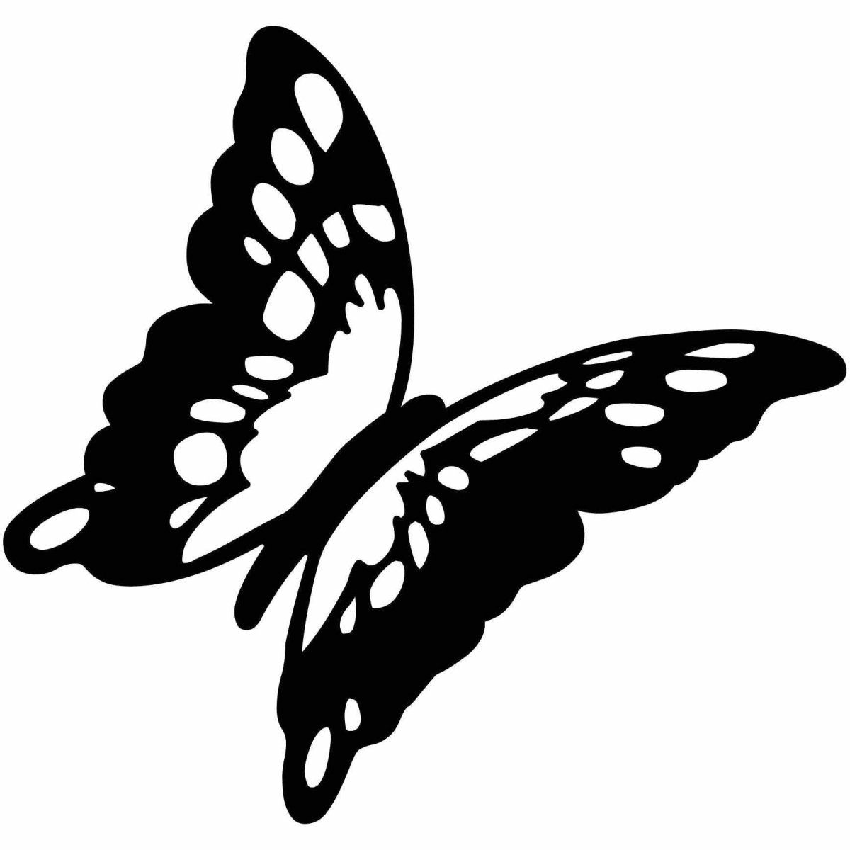 Butterfly Ornaments Decor-DXF files Cut Ready CNC Designs-dxfforcnc.com