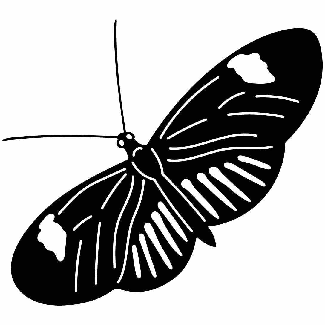 Butterfly Ornaments Decor Free-DXF files cut ready for CNC-DXFforCNC.com