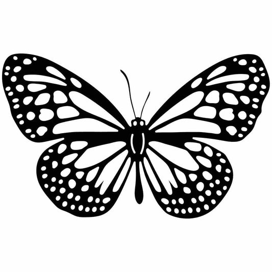 Butterfly Ornaments Decor Free-DXF files cut ready for CNC-DXFforCNC.com