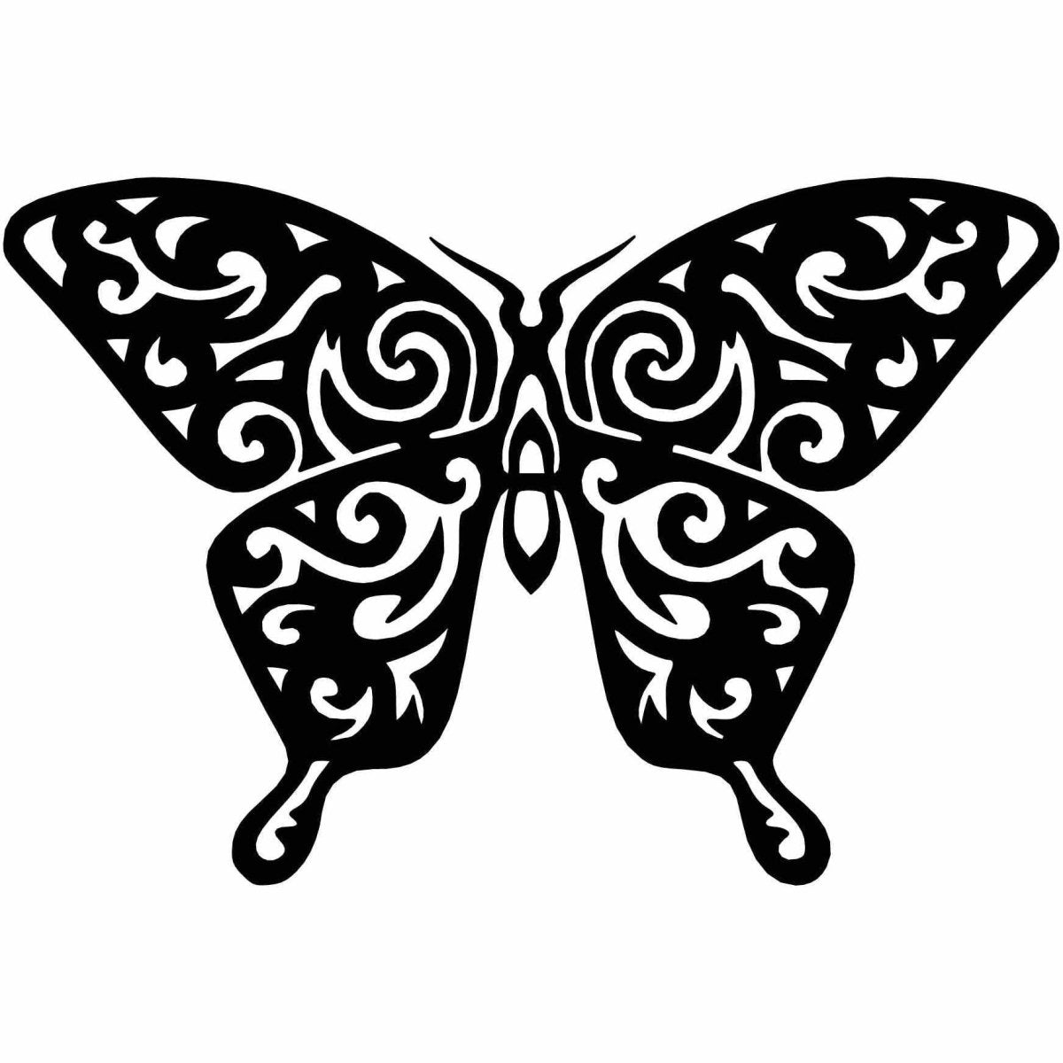 Butterfly Ornaments Decor-DXF files Cut Ready CNC Designs-dxfforcnc.com