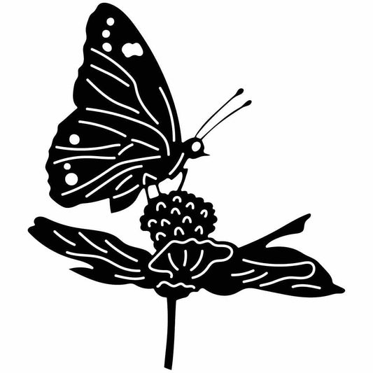 Butterfly Ornaments Decor Free-DXF files cut ready for CNC-DXFforCNC.com