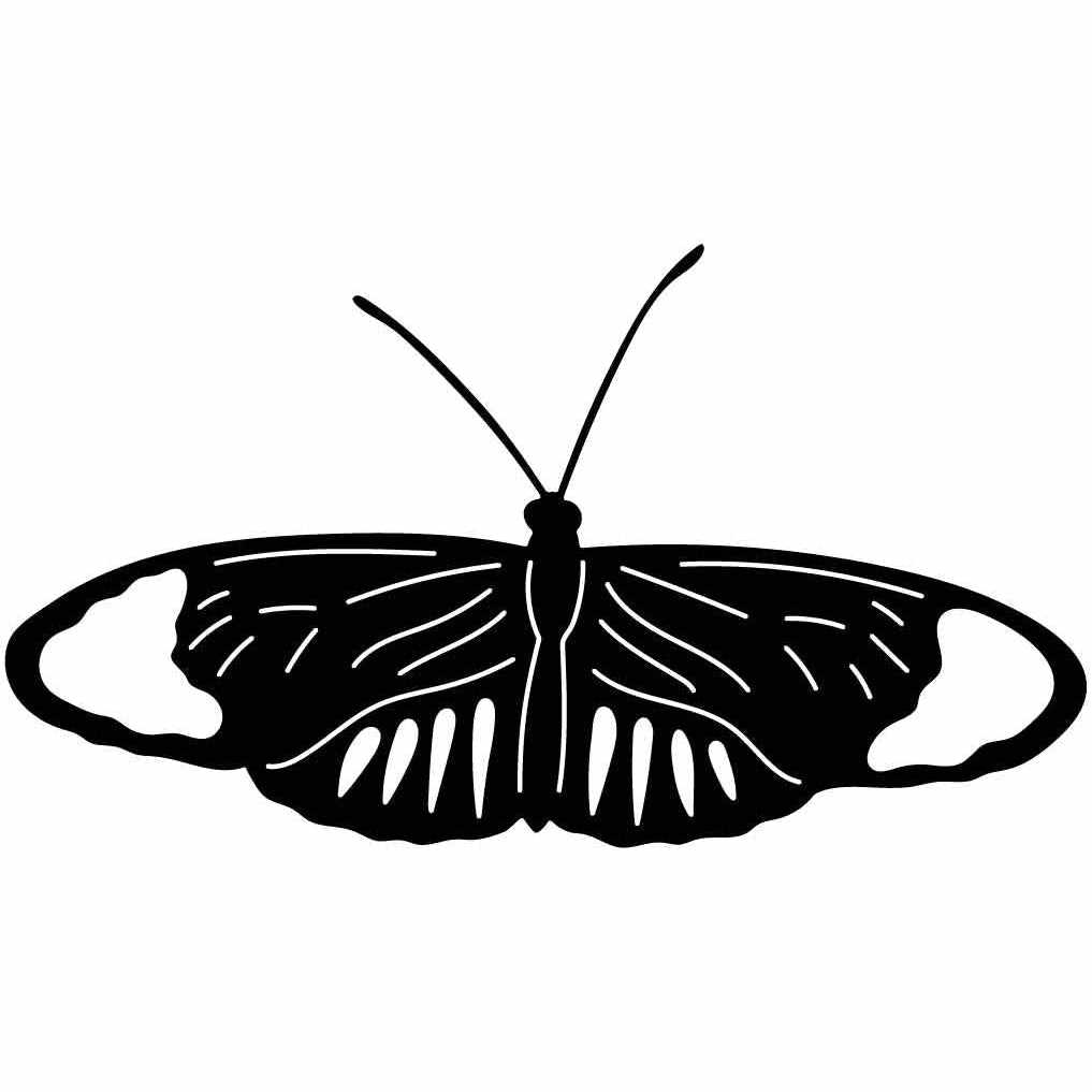 Butterfly Ornaments Decor Free-DXF files cut ready for CNC-DXFforCNC.com