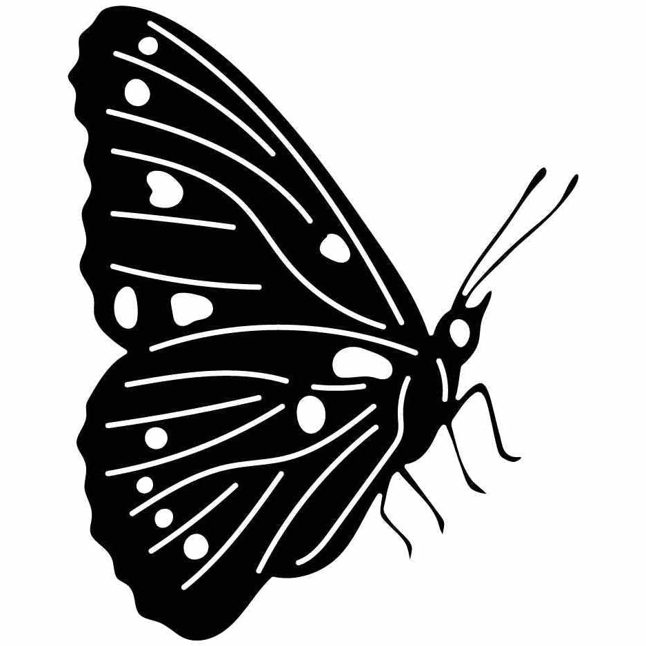 Butterfly Ornaments Decor Free-DXF files cut ready for CNC-DXFforCNC.com