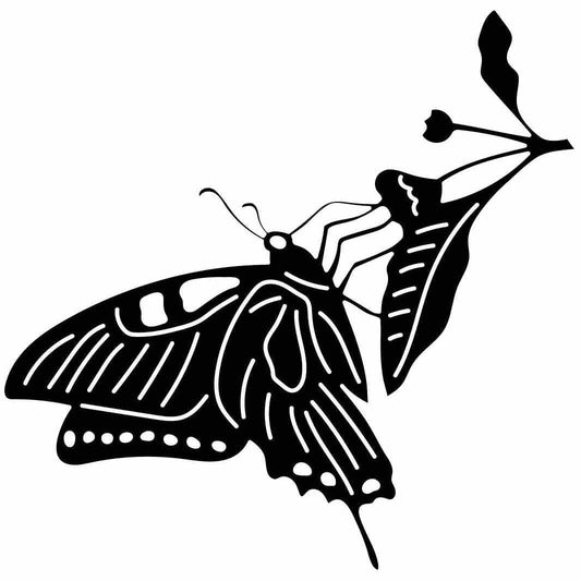 Butterfly Ornaments Decor Free-DXF files cut ready for CNC-DXFforCNC.com