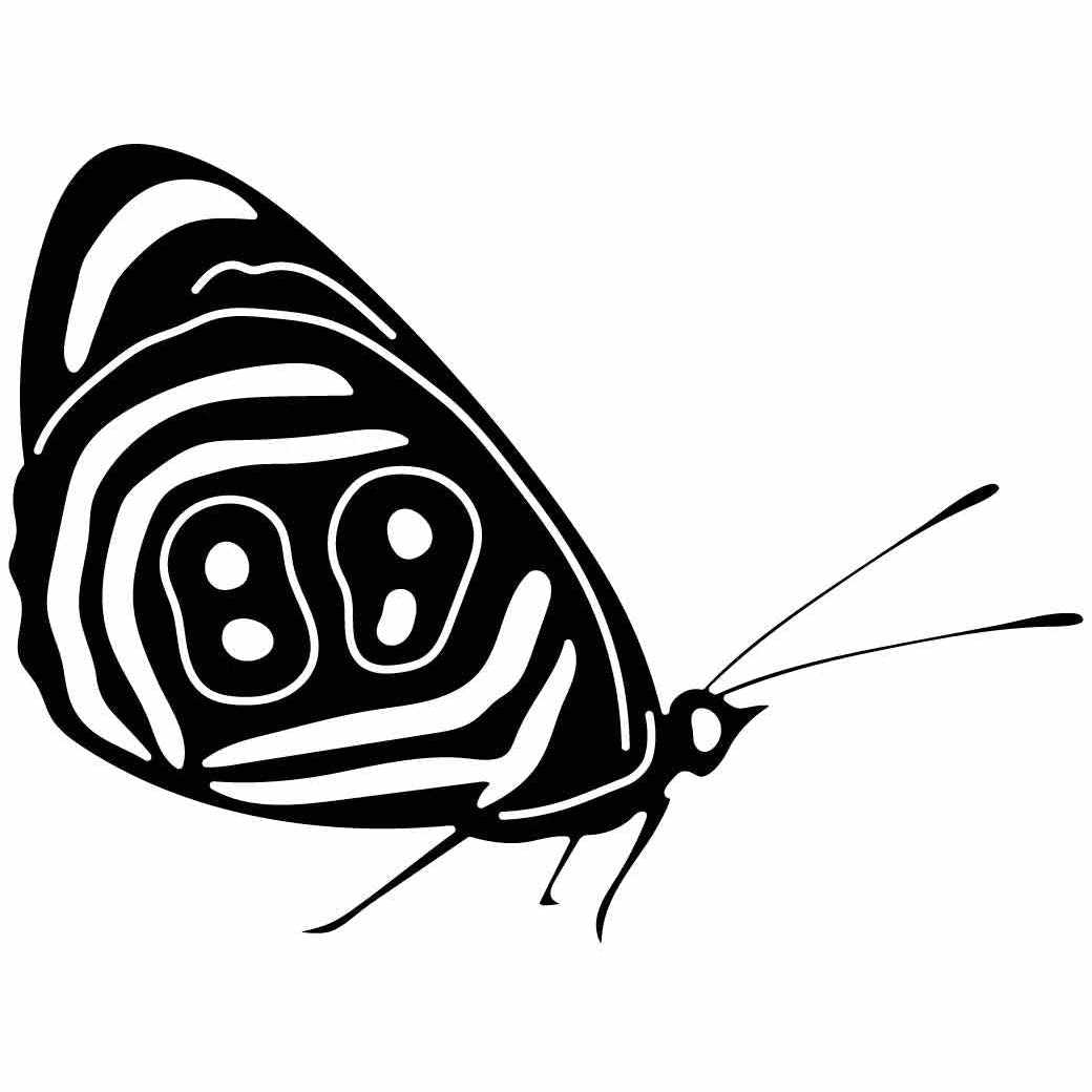 Butterfly Ornaments Decor Free-DXF files cut ready for CNC-DXFforCNC.com