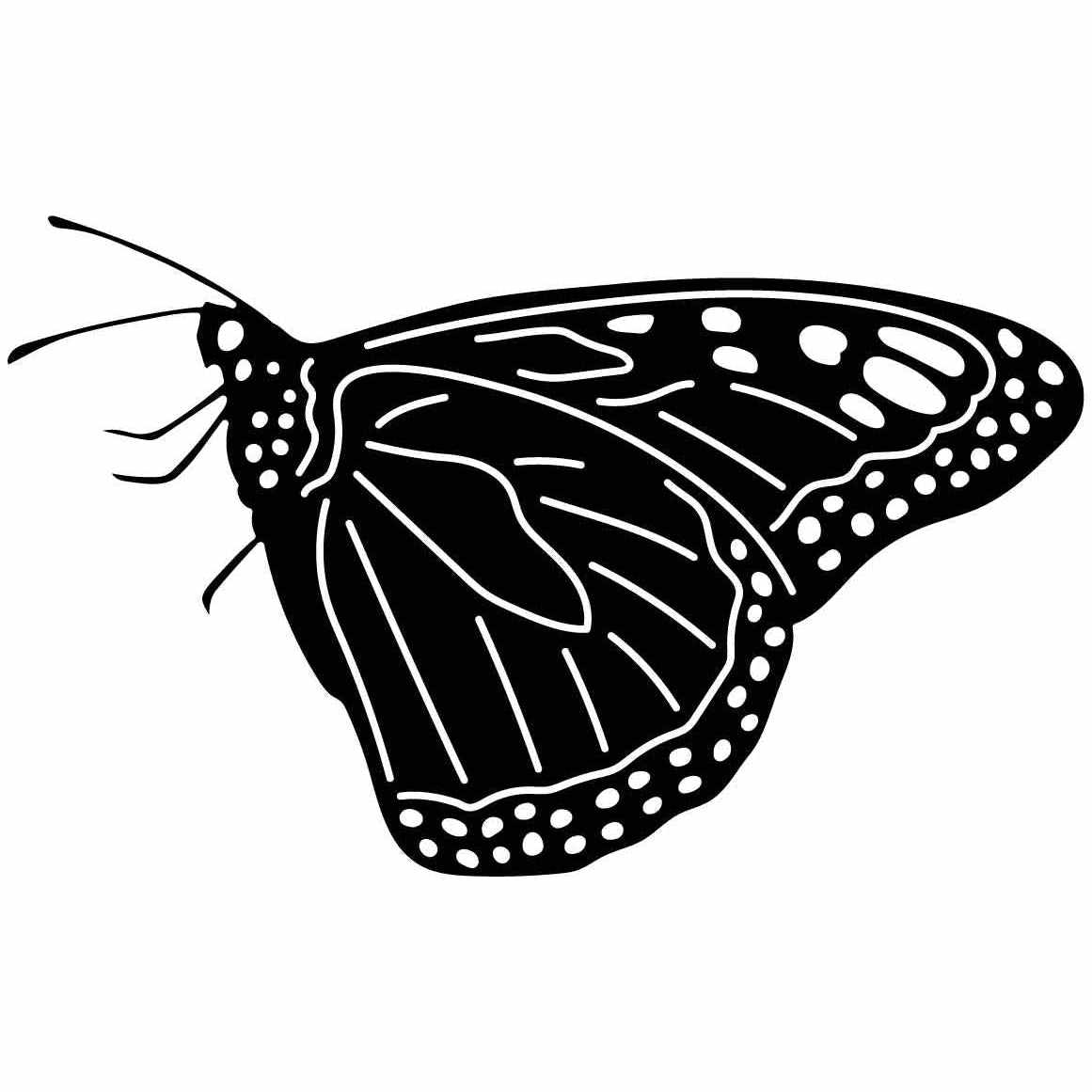 Butterfly Ornaments Decor Free-DXF files cut ready for CNC-DXFforCNC.com