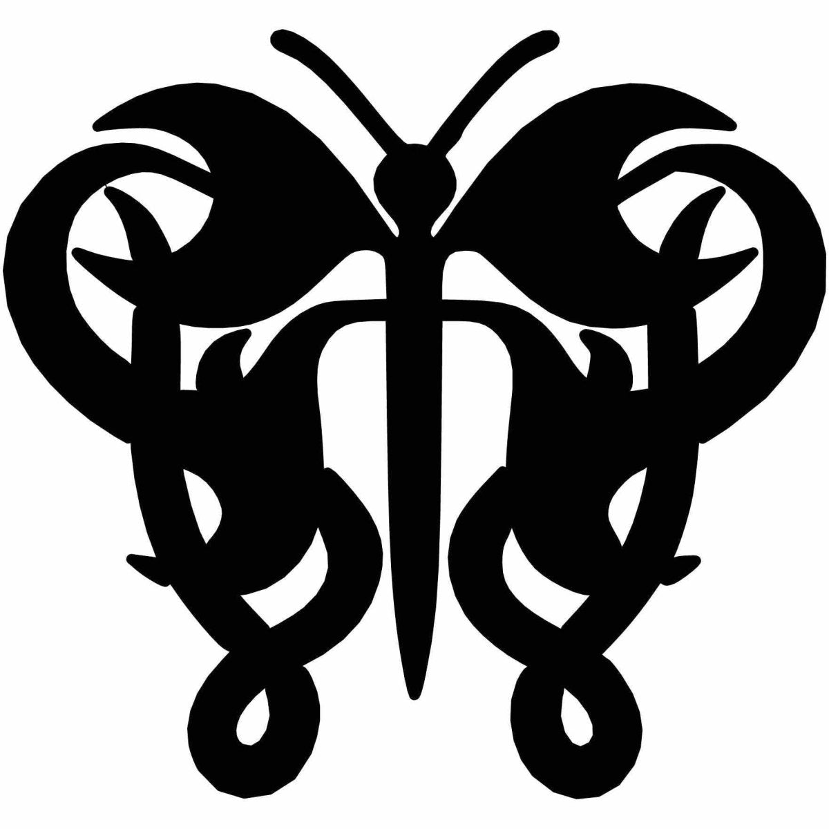 Butterfly Ornaments Decor - Free DXF files Cut Ready CNC Designs-dxfforcnc.com