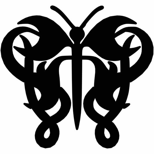 Butterfly Ornaments Decor - Free DXF files Cut Ready CNC Designs-dxfforcnc.com