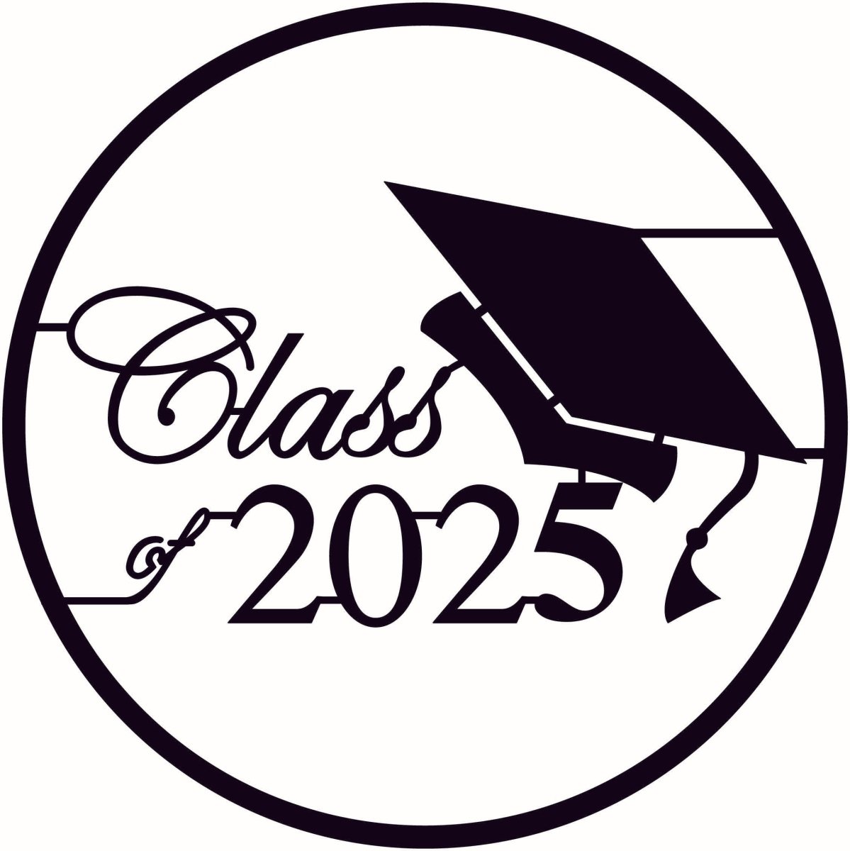 Class 2020 Custom design - DXF files Cut Ready CNC Designs -DXFforCNC.com 