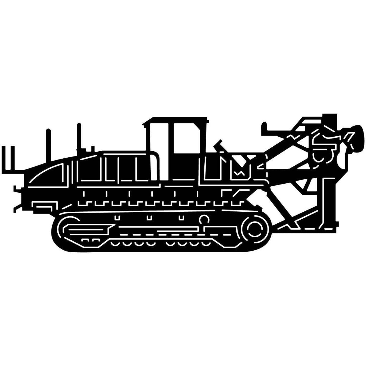 Construction Building Equipments 09 DXF File Cut Ready for CNC