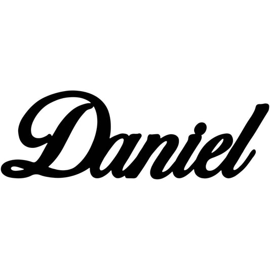 Daniel Name DXF File Cut Ready for CNC