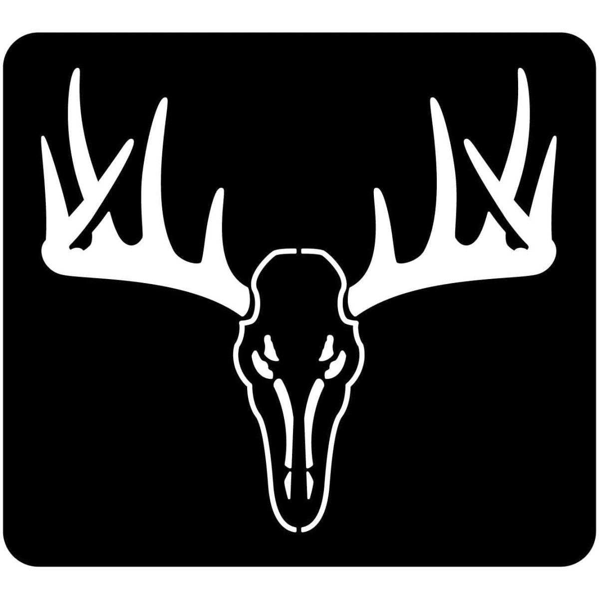 Deer Skull Head-DXF files cut ready for cnc machines-dxfforcnc.com ...