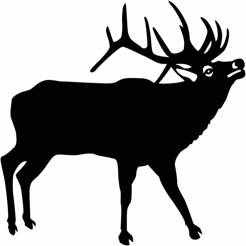 Deer and Moos Free DXF file-Cut Ready for cnc-DXFforCNC.com