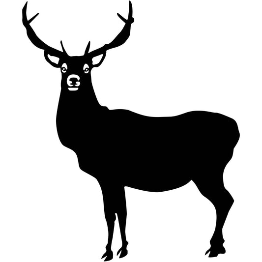 Deer and Moos Free DXF file-Cut Ready for cnc-DXFforCNC.com