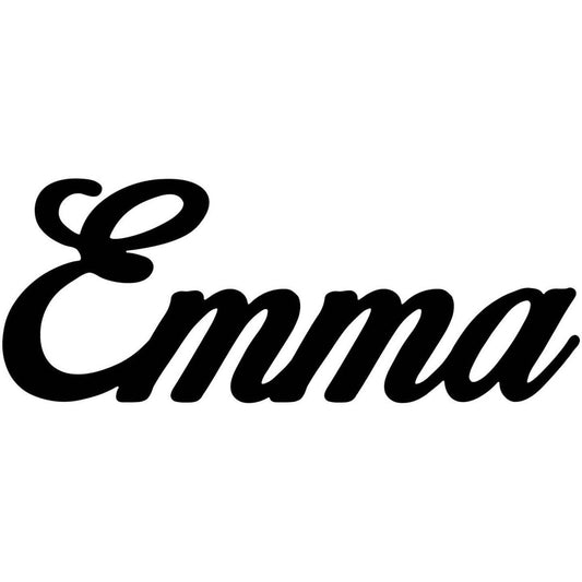 Emma Name DXF File Cut Ready for CNC