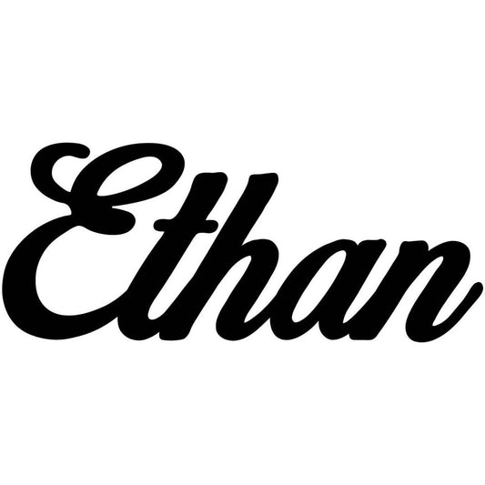 Ethan Name DXF File Cut Ready for CNC