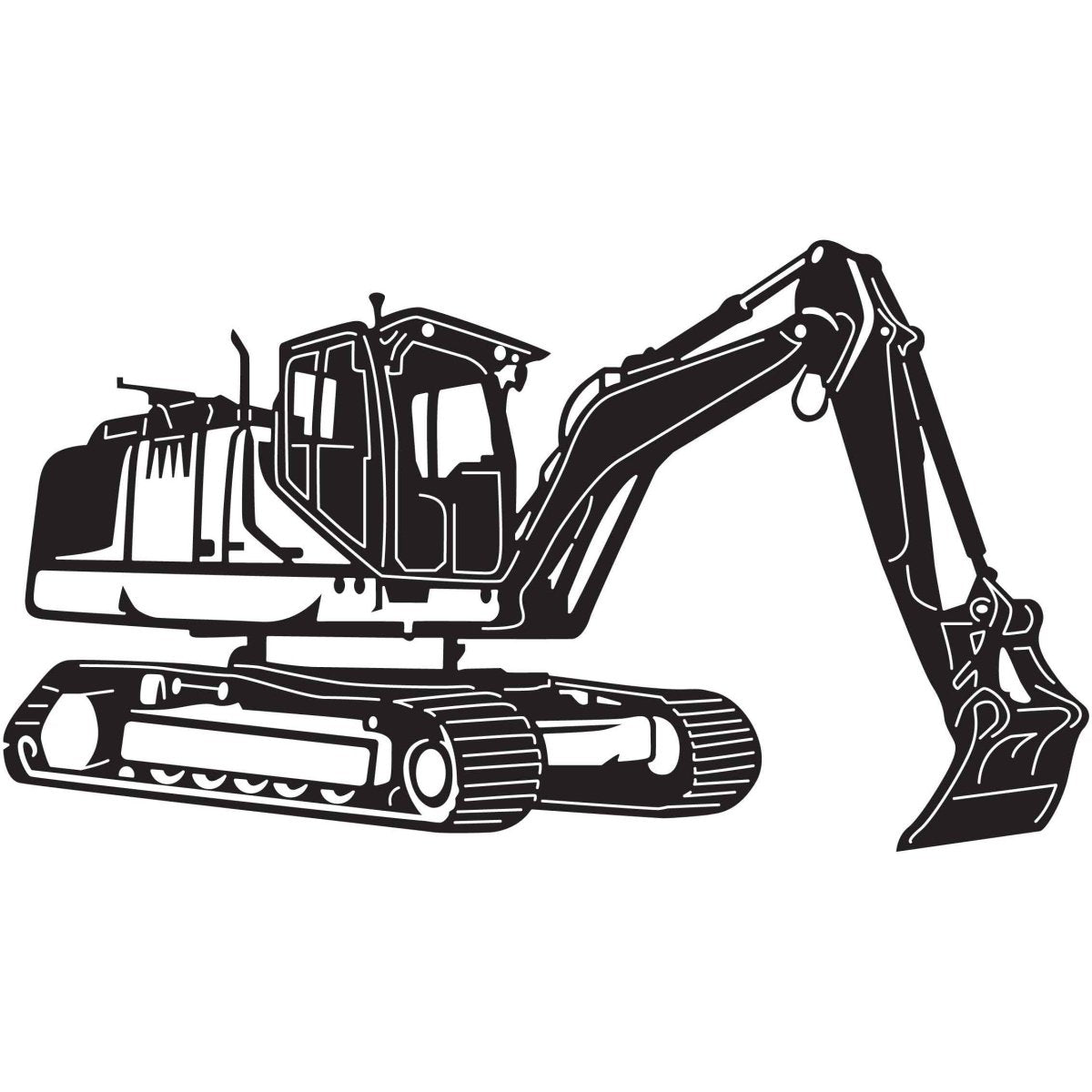 Farm Machinery 048 DXF File Cut Ready for CNC