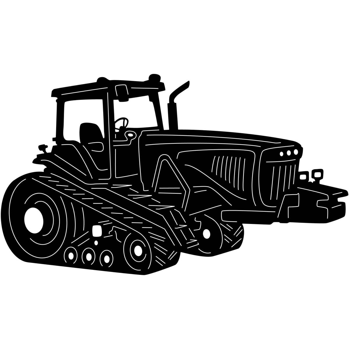 Farm Machinery 18 DXF File Cut Ready for CNC