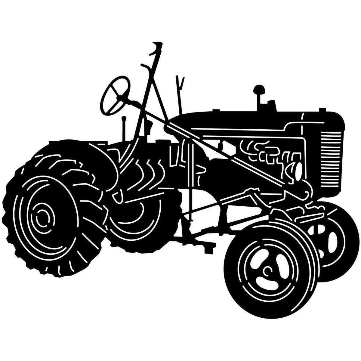 Farm machinery 05 DXF File Cut Ready for CNC