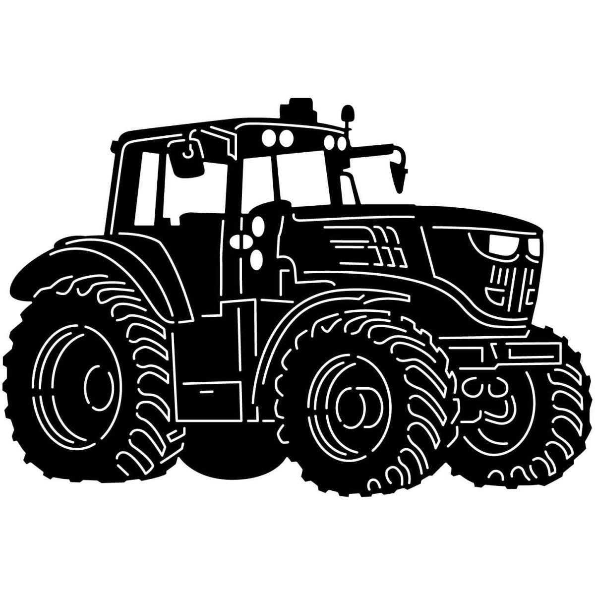 Farm machinery 08 DXF File Cut Ready for CNC