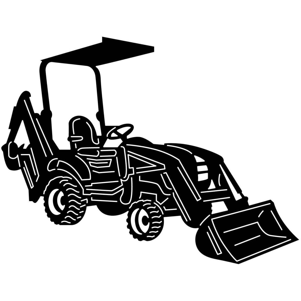 Farm machinery 11 DXF File Cut Ready for CNC