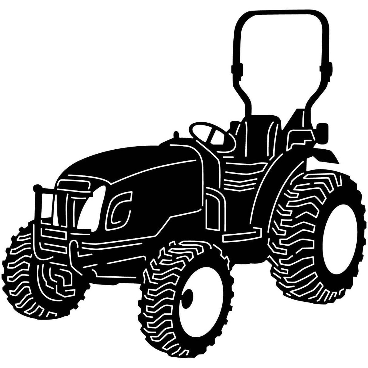 Farm machinery 16 DXF File Cut Ready for CNC