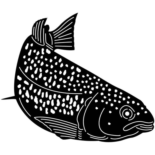 Underwater Fish-Trouts 06 DXF File Cut Ready for CNC