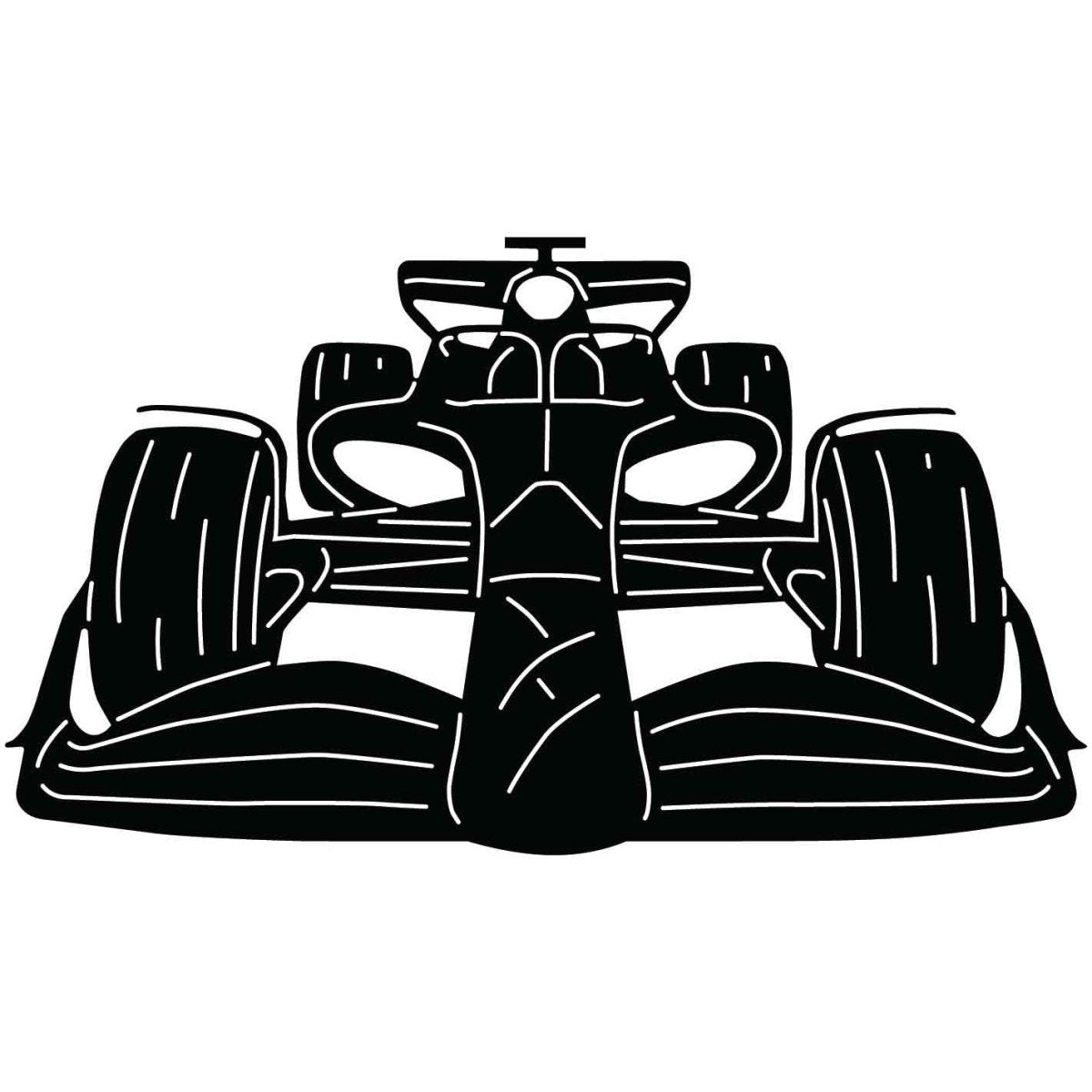 Formula 1-26 DXF File Cut Ready for CNC