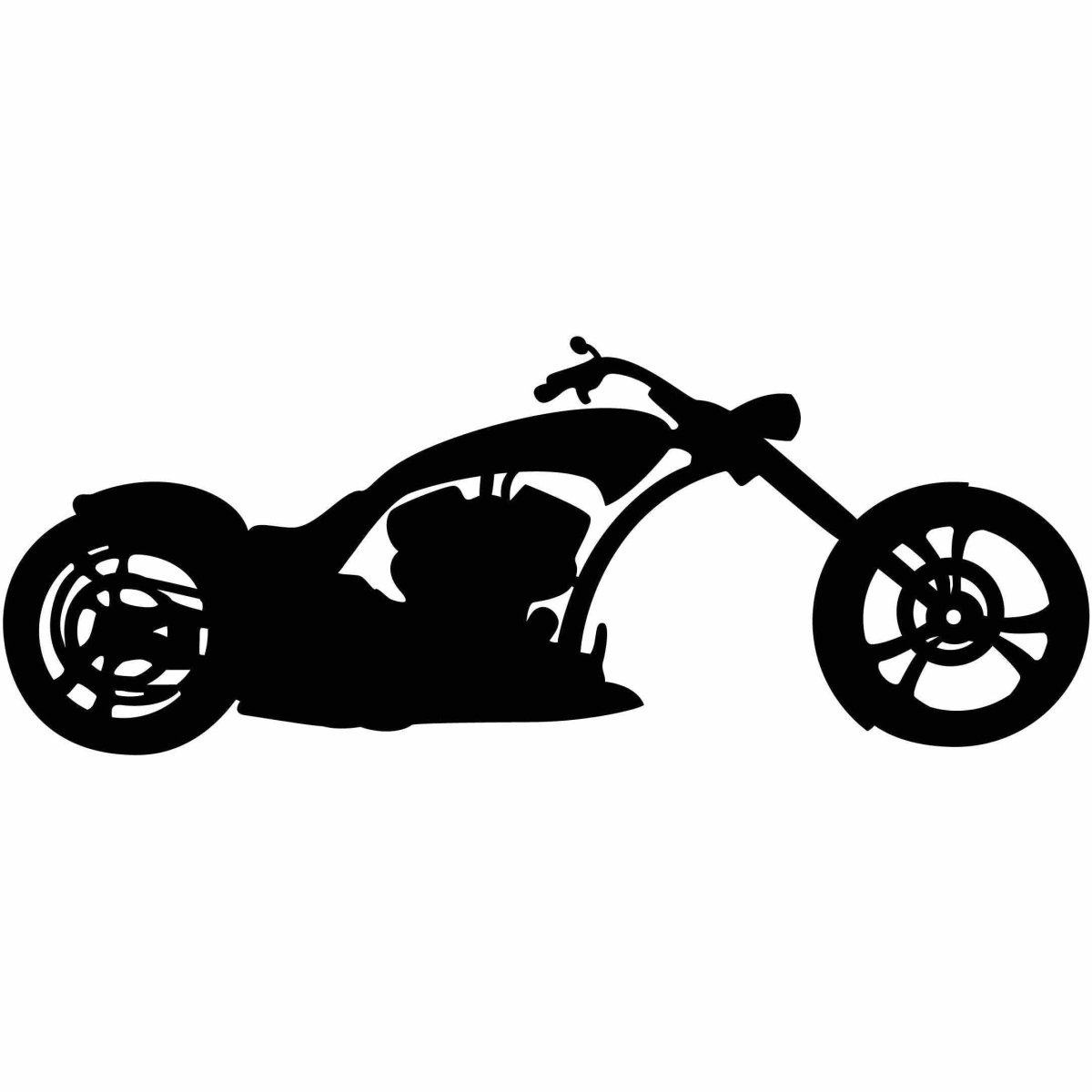 Motorcycle and Chopper Bike-Free DXF files Cut Ready CNC Designs-dxfforcnc.com