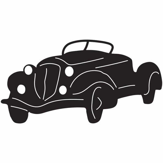 Hot Road Old Classic Car-Free DXF files Cut Ready CNC Designs-dxfforcnc.com