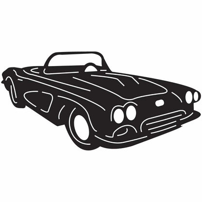 Hot Road Old Classic Car-Free DXF files Cut Ready CNC Designs-dxfforcnc.com