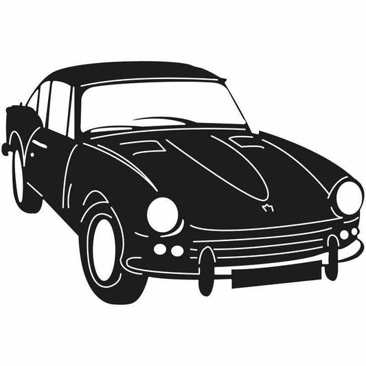 Hot Road Old Classic Car-Free DXF files Cut Ready CNC Designs-dxfforcnc.com