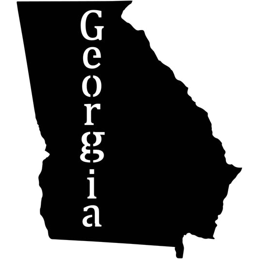 Georgia USA State Map