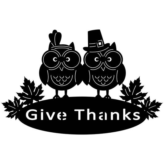 Give Thanks 2 DXF File Cut Ready for CNC