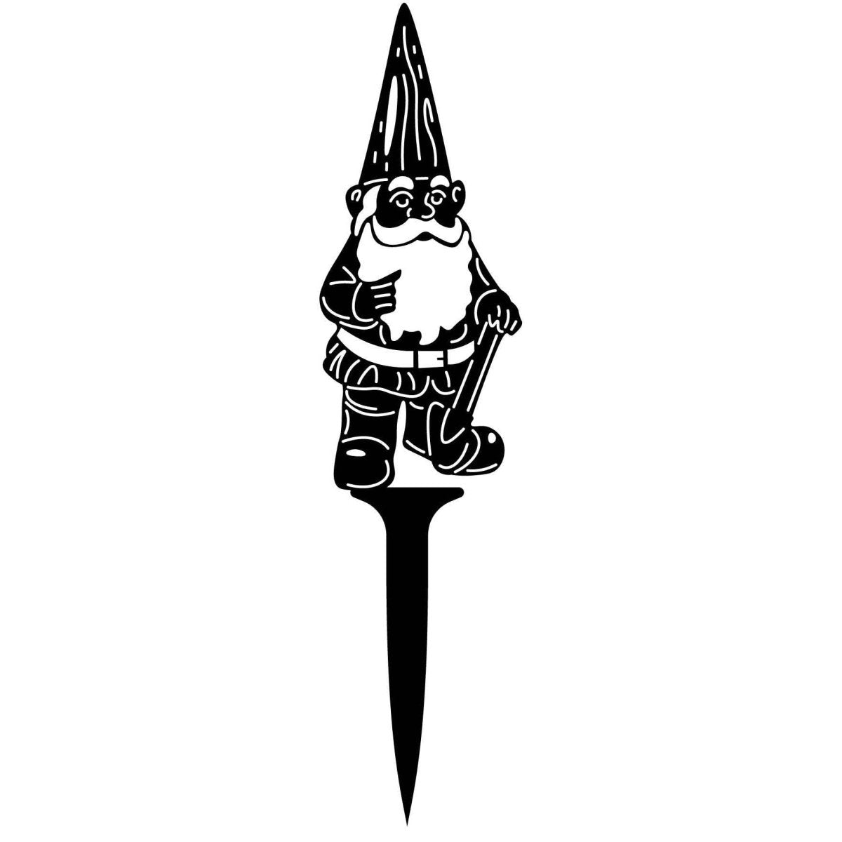 Gnomes Stake 11 DXF File Cut Ready for CNC