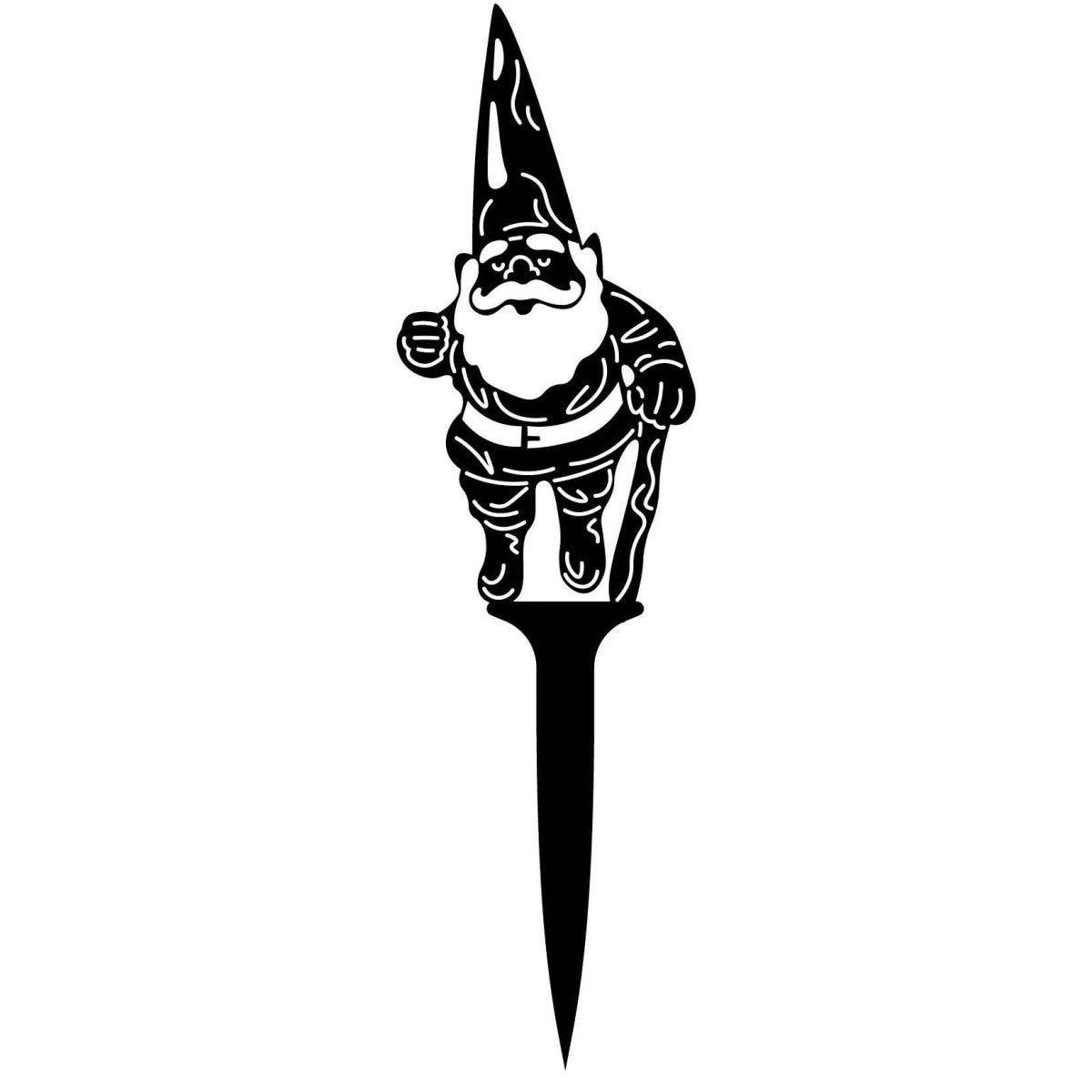 Gnomes Stake 14 DXF File Cut Ready for CNC